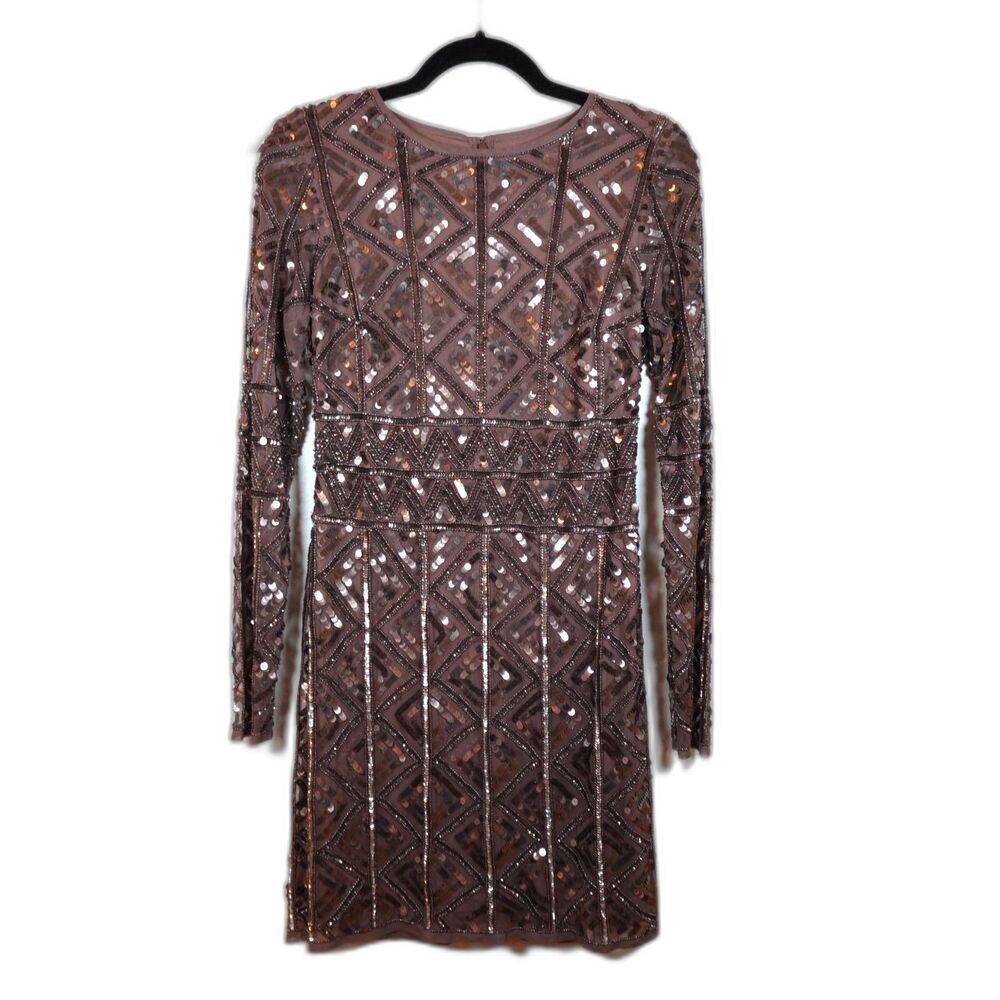 New Year's Eve Womens Dress Size 6 THAT GIRL Party Sequin Bodycon Holiday
